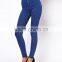 High Waist Denim Tube Pants in Mid Vintage Wash for Women (LOTX124)