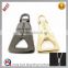 Fashion Custom Gold Metal Zipper Sliders For Clothing