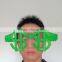 Oversize Giant Dollar Sign Shutter Shade Glasses