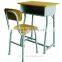 Steel School Desk and Chair Set for Students