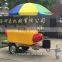 hot dog cinnamon toast food trailer / top sell meats kiosk & van, truck/ factory sell juicer mobile van