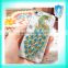 12 colors Luxury Bling Peacock Case for iPhone 6 with Rhinestone decorated
