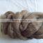 Chinese best quality brown wool top