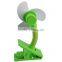 AA /USB Powered Electric Cooling Clip Mini Fan