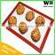 High quality reusable 3000 times heat resistant silicone baking liners