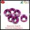 Guangdong Province Custom Precisioon Colorful Anodized Aluminum Cone Washer
