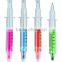 2016 hot Novelty Syringe 2 in 1 pen set