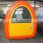 customized made metal street mobile ice cream cart for sale