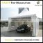 Clear span rain proof car parking shed of cheal car ports for sale