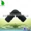 hot selling 90 degree pp barbed elbow drip irrigation pipe connector