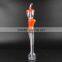 Skirt shape plastic beach fruit juice cup
