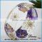 Botanical Jewelry Pressed Real Flowers Risin Bangles, Gift for Her