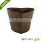Biodegradable Outdoor Decorative Plastic Flower Pot/Planter/10 years lifetime