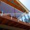 JINXIN stainless steel railing design spigot_mini post balcony for glass pooling fence