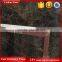 China dark emperador polished slab brown marble