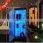 Lighted Water Bubble Acrylic Jewelry Display Case Showcase Decoration