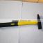 Carbon steel drop forged machinist hammer 100g plastic handle