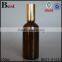 wholesale empty 100ml amber essential fragrance perfume glass bottle pump sprayer screen printing hot selling free sample