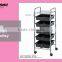 Newest Design Storage Comfortable Beauty Hair Drawer Salon Trolley Cart