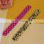 Colorful straight shape disposable finger nail file in beauty salon