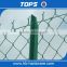 pvc residential chain link fence/chain link wire mesh/pvc coated chain link mesh
