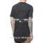 95% cotton 5% elastane stripe longline gym t-shirt