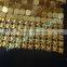 Home Decor 6mm 8mm Color Aluminum Metal Sequin Fabric