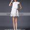 new style scottish girls high quality fashion hollow out short tulle skirt