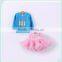 Best selling item wholesale dance tutu design pakistani baby cotton clothing set child girl wedding party dress