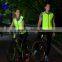 Unique flashing reflective running vest with LED lights