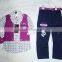 high quality colourful summer children clothing sets