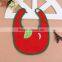 100% Cotton Baby Bibs With Embroidery Fancy Baby Bibs