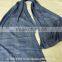 Long hand woven cotton scarf with pocket