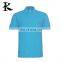 Men plain polo t shirt with 65%cotton 35%polyester