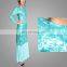 Malaysia Women Two Sets Dress Muslim Women Baju Kurung Lace Overlay With Satin Lining Mermaid Skirt Islamic Clothing For Ladies