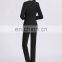 Personalized Black Formal Pant Suit for Office Girl Business Suit Workwear from China Supplier