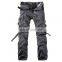 Winter good quality fashion outdoor causal loose washing cotton multicolor wholesale pocket cargo pants manufacturer