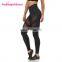 High Waist Black Fitness Wear Womens Leggings Custom For Wholesale