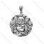 Wholesale Fashion Stainless Steel 316 necklace jewelry buddha pendant