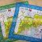 multi-styles promotional advertising customized printed map handkerchief
