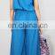 High quality wide wide leg ladies rayon jumper dress design.
