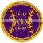 2014 hot sale fashional customized chenille patch