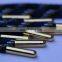 Wholesale free sample metal screw aglet shoe lace waxed hoodie strings with metal tips