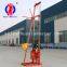 Portable core drill equipped with hand hosit soil and rock detection sampling rig can be used for field construction