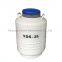 Small Portable Vacuum biological storage transport Liquid Nitrogen dewar flask tank container Factory Price