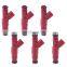 6Pcs 12-hole Fuel Injectors For Jeep Wrangler Replace 0280156161 New