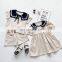 A0212# girls dress 2020 summer cotton short sleeves clothes kids dress
