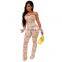 New Arrivals Women Jumpsuit Ladies Hollowing Out Lace Floral Bodysuit Women Sexy Jumpsuit