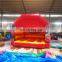 2019 new design!!! Mini inflatable bouncer with car theme for kids