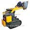 Small skid steer track mini loader for sale